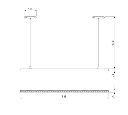 Slim Magnetic Трековый светильник 36W 4000K Vilo чёрный 85107/01 85107/01