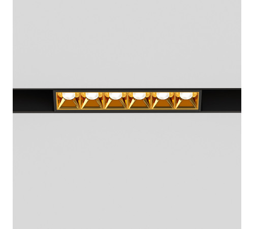 Slim Magnetic Трековый светильник 6W 4000K Artas чёрный/золото 85101/01 85101/01