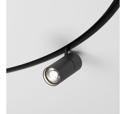 Slim Magnetic Трековый светильник для радиусного шинопровода 12W 4200K Comfi чёрный Ø 1200мм 85189/01