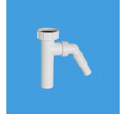 Вставка McAlpine 1 1/2 x 32 мм с угловым адаптером для слива H 146 мм TEE2