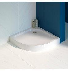 Душевой поддон полукруглый RGW SMC/R-C W 800x800 мм белый стеклокомпозит 12350488-01