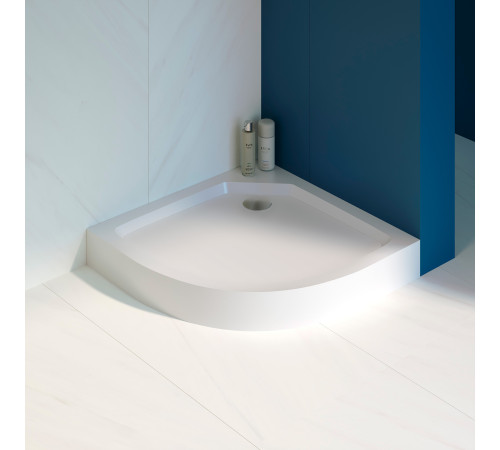 Душевой поддон полукруглый RGW SMC/R-C W 800x800 мм белый стеклокомпозит 12350488-01