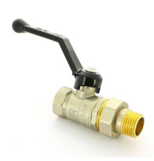 Кран шаровой LD Pride НВ 1/2 полнопроходной с разъемным соединением ручка 47.307.15