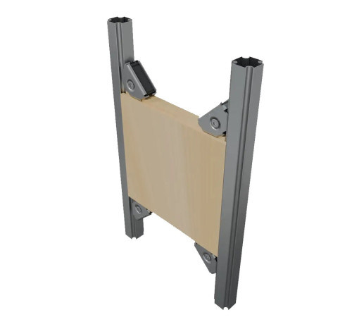 Пластина монтажная HOMMET для крепления дополнительных элементов 300х300 мм 1743842