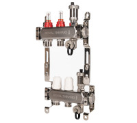 Комплект Royal Thermo: коллектор RTE с расходомерами 11 выходов и смесительный узел RoyalMix OPTIMAL RTE 01.11/RTE 07.001