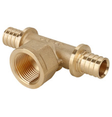 Тройник аксиальный Gappo G842.1615.16 16-Rp 1/2-16 латунь G842.1615.16