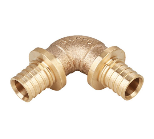 Угольник аксиальный Gappo бронзовый 20 мм 1441637