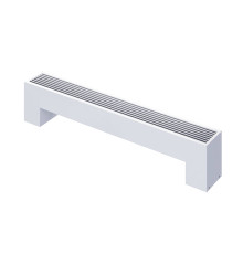 Конвектор напольный Royal Thermo STEP 130x180x1400 мм 2-N белый НС-1608078