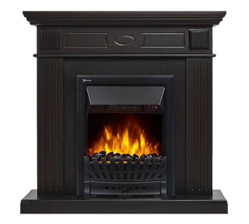 Портал для электрокамина Firelight Bianco Classic черная эмаль НС-1536141