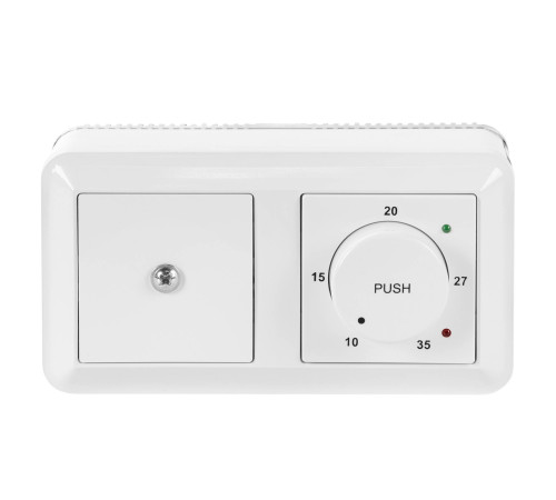 Регулятор температуры симисторный SHUFT МРТ220.12-16 230 В 16 А IP20 МРТ220.12-16