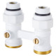 Узел нижнего подключения Royal Thermo прямой 1/2 x 3/4 EK белый RTE 07.00001