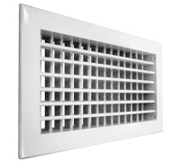 Решетка настенная двухрядная SHUFT 2 WA 100x100 мм НС-0006885