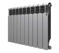 Радиатор биметаллический Royal Thermo Revolution Bimetall 500 2.0 10 секций Silver Satin 1425276