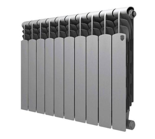 Радиатор биметаллический Royal Thermo Revolution Bimetall 500 2.0 10 секций Silver Satin 1425276