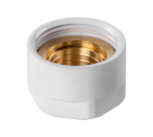 Концовка для монтажной трубки Royal Thermo 3/4 Евроконус белая RTE 07.034W