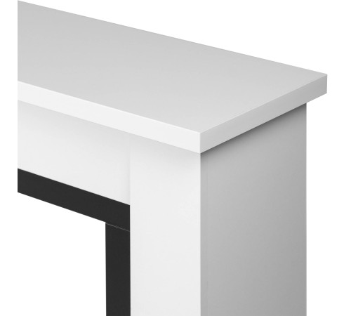 Каминокомплект Firelight Canto Long с очагом Electrolux Infinity EFP/P-1600ULS белый/черный НС-1660707