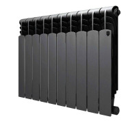 Радиатор биметаллический Royal Thermo Revolution Bimetall 500 2.0 10 секций Noir Sable 1425271