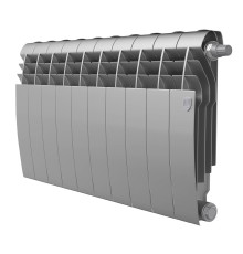 Биметаллический радиатор Royal Thermo BiLiner 350 Silver Satin VR 10 секций нижнее подключение 1506297