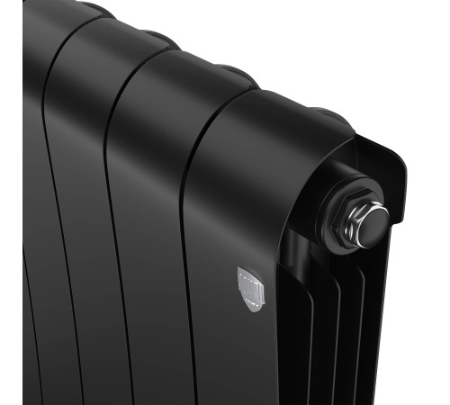 Радиатор биметаллический Royal Thermo Infinity 500 Noir Sable 8 секций боковое подключение НС-1630015