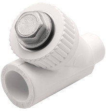 Фильтр косой полипропиленовый THERMOLIGHT PP-R ВР-НР 20 мм белый НС-1620695