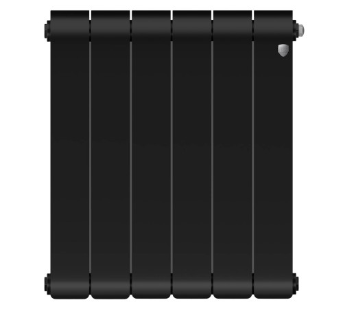 Радиатор биметаллический Royal Thermo Infinity 500 Noir Sable 6 секций боковое подключение НС-1630000