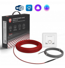 Нагревательный кабель Royal Thermo Doublepower Cable RTDC 2-17-1200 с терморегулятором RTI-16 НС-1686004
