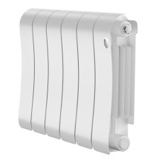 Радиатор биметаллический Royal Thermo Infinity 300 6 секций боковое подключение Bianco Traffico НС-1683690