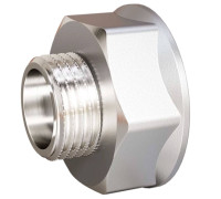 Переходник LD DN25x15 (1x1/2) вн-нр латунь никелированная НС-1558157