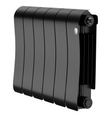 Радиатор биметаллический Royal Thermo Infinity 300 Noir Sable 6 секций боковое подключение НС-1683693