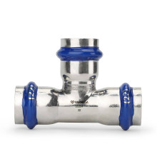 Тройник раструбный равносторонний VARMEGA Inox Press 15 мм VM718151515