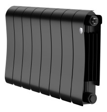 Радиатор биметаллический Royal Thermo Infinity 300 Noir Sable 8 секций боковое подключение НС-1683694