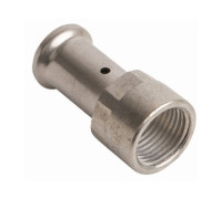 Муфта пресс латунная HENCO с внутренней резьбой 26 мм x 1 1-2606