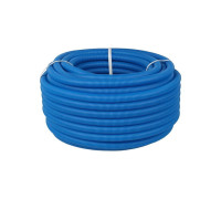 Труба гофрированная ПНД VARMEGA 28 мм для труб 20 мм синяя VM58012