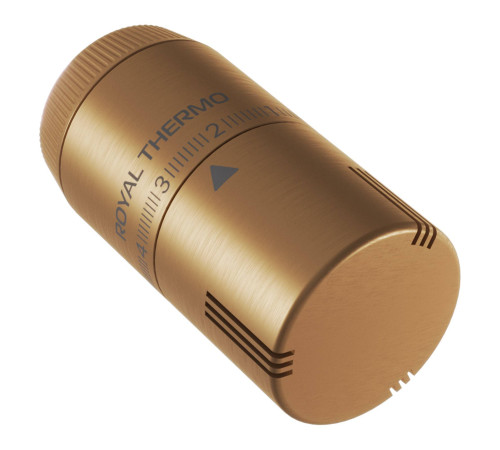 Термоголовка жидкостная Royal Thermo Design M30x1.5 золото матовое НС-1706253