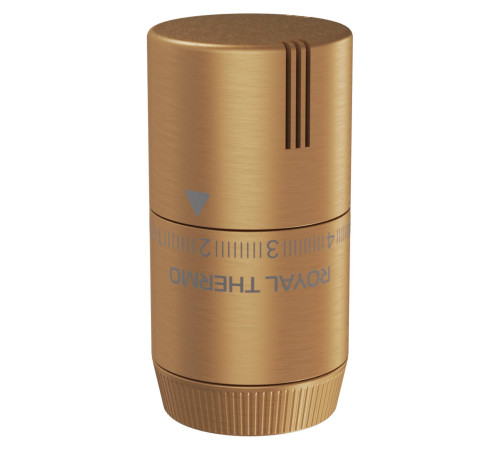 Термоголовка жидкостная Royal Thermo Design M30x1.5 золото матовое НС-1706253