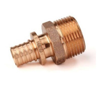 Переходник REHAU RAUTITAN RX+ 25-R 1/2 НР бронза 1725431