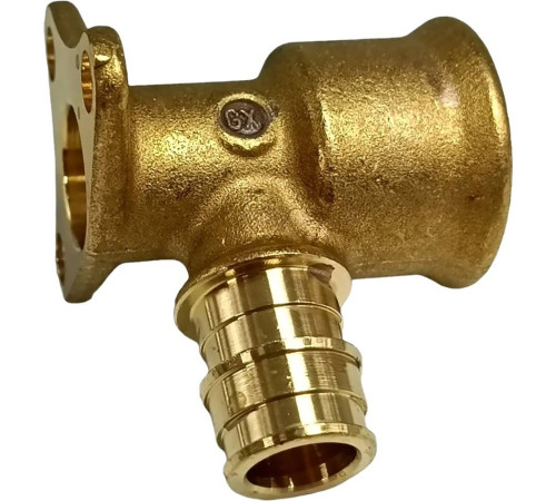 Угольник Giacomini GX ВР 16x1/2 с настенным креплением GX139Y003