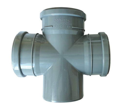 Крестовина одноплоскостная Политэк 110x110x110 мм 87.5° 111111087