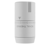 Термоголовка жидкостная Royal Thermo Design M30x1.5 белый soft touch НС-1706295