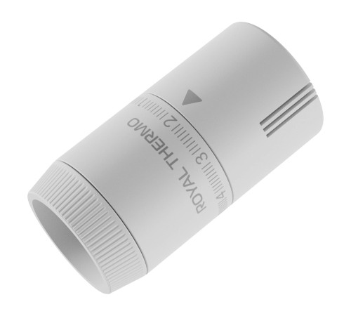 Термоголовка жидкостная Royal Thermo Design M30x1.5 белый soft touch НС-1706295