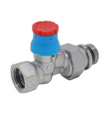 Клапан термостатический Giacomini R402TG прямой для радиатора 1/2 ВР Kvs 1.26 R402TGX033