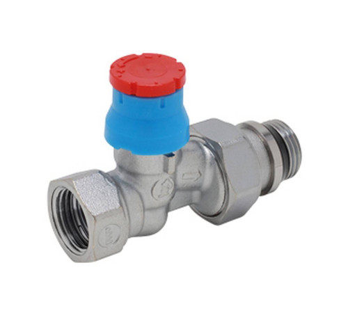 Клапан термостатический Giacomini R402TG прямой для радиатора 1/2 ВР Kvs 1.26 R402TGX033