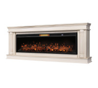 Каминокомплект Royal Thermo Aurora RTFP/P-AR60LS с порталом Olympia 60 слоновая кость с золотой патиной НС-1721311