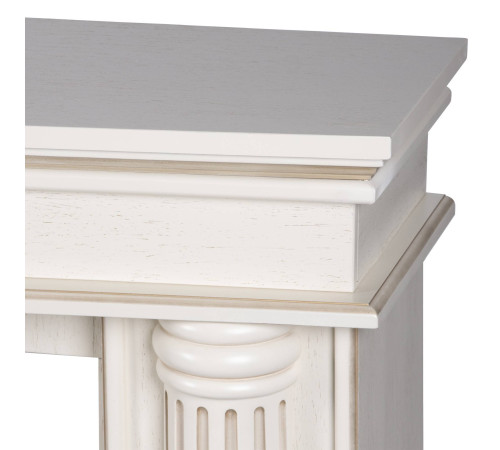 Каминокомплект Royal Thermo Aurora RTFP/P-AR60LS с порталом Olympia 60 слоновая кость с золотой патиной НС-1721311