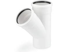 Тройник REHAU RAUPIANO Plus 50/40/45° 1123124