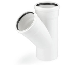 Тройник REHAU RAUPIANO Plus 50/40/45° 1123124