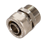 Соединение обжимное СТМ 20 x 3/4 наружная резьба CCM02034