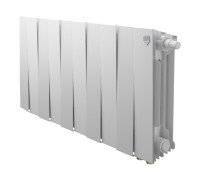 Радиатор биметаллический Royal Thermo PianoForte 300 10 секций нижнее подключение белый 1682335
