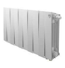 Радиатор биметаллический Royal Thermo PianoForte 300 10 секций нижнее подключение белый 1682335