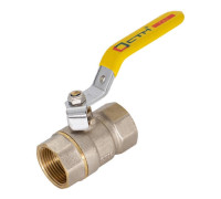 Кран шаровой для газа СТМ ГАЗ 1 ВВ рычаг 002134